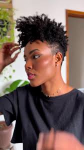 Stunning Tapered Cut Hairstyle with Chocolate Curls