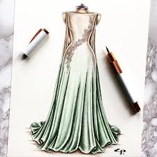 Easy And Nice Dress Drawing Fashiondesign Fashiondeawing Illustration Fashionillust Dress Design Drawing Dress Design Sketches Fashion Illustration Dresses