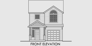 Consider our collection of narrow lot house plans as a purposeful solution to challenging living spaces and modest property lots. Narrow House Plan At 22 Feet Wide Open Living 3 Bedroom 2 5 Baths