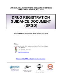 Jun 15, 2021 · whatsapp dilaporkan akan menambah beberapa ciri baru yang penting tidak lama lagi. Pdf Drug Registration Guidance Document Drgd National Pharmaceutical Regulatory Division Ministry Of Health Malaysia Please Visit The Npra Website For The Latest Updates Mya Fur Academia Edu