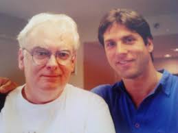 With Superboy actor Gerard Christopher at a 1990's Chiller