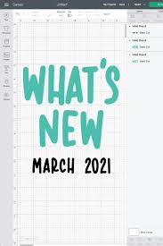 A mostadvanced cricut machine is best in cutting shapes, text, and photos. March 2021 Cricut Design Space Updates What You Need To Know Hey Let S Make Stuff