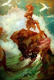 Justin Sweet Love This Image Of Peter Pan Wild Powerful And Very Adventurous Love The Colors As Well Peter Pan Art Art Fantasy Art
