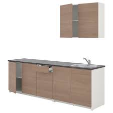 Rekomendasi kitchen set yang tak memakan tempat di dapur minimalismu yaitu kitchen set ikea. Knoxhult Kitchen Wood Effect Grey 204x61x220 Cm Ikea Indonesia