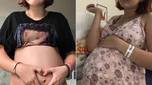 Girl who claims she fell pregnant at 13 to 10-year-old boyfriend has given  birth | 7NEWS