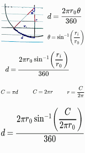 How to use the arc length formula calculator? Calculate Total Arc Length Of Spherical Cap Of A Specified Circumference Mathematics Stack Exchange