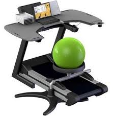 Trekdesk Treadmill Workstation Exercise Ball Treadmill Desk Ball Chair Office Exercise