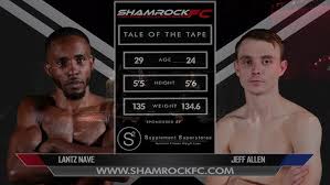 ShamrockFC 308 Lantz Nave Vs Jeff Allen