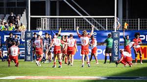 La lnr a dévoilé le calendrier 2021/2022 de pro d2 ce jeudi 8 juillet 2021. Pro D2 Biarritz Crucifies Vannes And Wins First Final Rugbyrama Fr