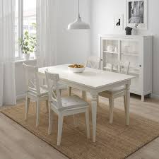 Ingatorp Ingolf Table And 4 Chairs White Ikea Dining Room Table Set Round Table And Chairs Dining Room Style