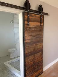 13 Best Modern Bathroom Door Designs That Can Be Your Reference Modern Bathroom Door Interior In 2020 Small Space Bathroom Barn Doors Sliding Interior Barn Doors