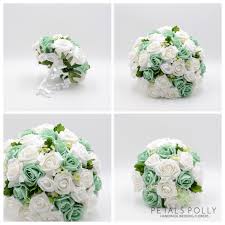 Maybe you would like to learn more about one of these? Mint Green White Rose Package