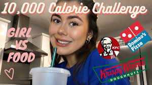 10,000 CALORIE CHALLENGE *this was harder than I thought*