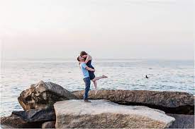 Karen, ben and i enjoyed an afternoon in rockport, ma for their halibut point state park engagement session. Halibut Point State Park Summer Engagement Session Rockport Massachusetts Mike Heather Caitlin Page Photography New Hampshire Wedding Photographer