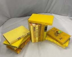 Check out our yellow books selection for the very best in unique or custom,. Vintage Yellow Books Etsy