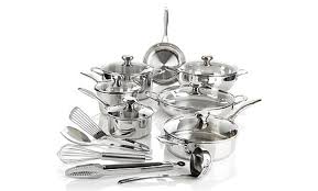 Puck chef kitchen accessories set. Wolfgang Puck Every Day Essentials Bistro Elite Cookware Set 18 Pc Groupon