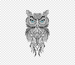 Actes sud nombre de pages: Black Owl Great Horned Owl Tattoo Flash Idea Owl Ink Animals Png Pngegg