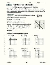 Solve the systems of equations using the substitution method. Solving Systems Of Equations Lesson Plans Worksheets Lesson Planet