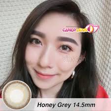 Honey Grey Color Contact Lens