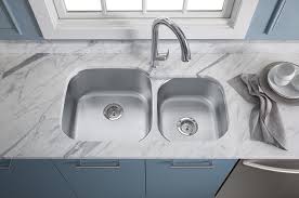 Kohler Undertone Preserve Double Stainless Steel Sink Bath Fixtures Sink Double Bowl Kitchen Sink