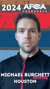 Congratulations to Michael Burchett in being named to the 2024 AFCA 35  Under 35 Class