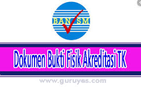 Bukti fisik atau yang disebut juga. Bukti Fisik Standar Sarana Dan Prasarana Akreditasi Tk Paud 2020 Situs Guru