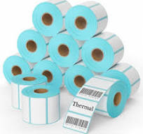 Barcode Printing Paper - Waterproof Thermal Adhesive Labels