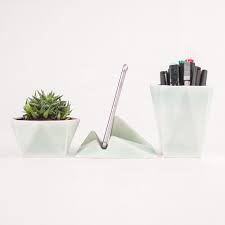 Modern Desk Accessories Set Ceramic Desk Organizer Minimal Office Accessories Desk Decoration Kit Ceramic Office Organization Modern Desk Accessories Modern Office Supplies Modern Desk