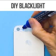 Cool Or Stupid I Feel Like That Sharpie Candle Probably Lets Out A Lot Of Fumes That Are Not Good For You Video Diy Black Light Crafts Hacks Hacks Diy