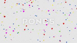 Confetti Falling Loop With Alpha Channel No Background Stock Footage Loop Alpha Confetti Falling Circle Confetti Autumn Confetti Alpha Channel
