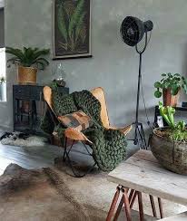 industrial interior cognac concrete green black wood black cognac concrete living room interior room interior home decor