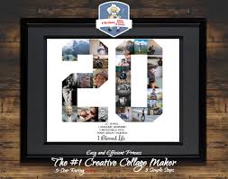 Let's discuss the best 20th birthday gift ideas which can be given to a man or women irrespective of the relationship you are having with them. 20th Birthday Photo Collage 20th Birthday Gift 20th Anniversary Collage 20th Anniversary G Birthday Photo Collage Birthday Collage Mom 60th Birthday Gift