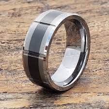 Black Wedding Rings For Men Two Tone Ring Cool Ring Inlay Ring Mens Wedding Band Men S Engagem Black Ceramic Ring Black Wedding Rings Ceramic Wedding Ring