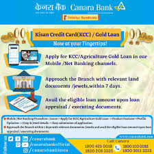 Bank shall not be responsible for any consequences arising out of customers calling any other unverified numbers. Canara Bank On Twitter Kisan Credit Card Kcc Gold Loan Now At Your Fingertips Apply Through Net Banking Or Candi Mobile App Kisancreditcard Goldloan Togetherwecan Https T Co Rydxepx7ox