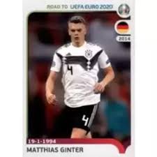 Anna maria ginter bef 08 aug 1733 sulgen, oberndorf, württemberg, germany. Checklist Matthias Ginter Panini Football Sticker Albums