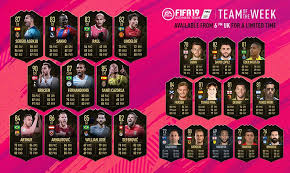 Budget strikers to improve your ultimate team. Fifa 19 Ultimate Team Of The Week 90 Eriksen Leads Totw 17 Futhead News