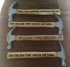 If you have ample time, consider giving dad a personalized father's day gift. Father S Day Hammers Cute Father S Day Gift Www Facebook Com Rxboutique Personalized Fathers Day Gifts Father S Day Diy Fathers Day