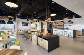 A Tour Of Malwarebytes New Santa Clara Headquarters Office Break Room Interior Design Work Kitchen Design