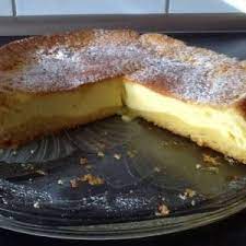 Topfen (500g) 100 g zucker 3 eier 1 pkg. Zauberkasekuchen