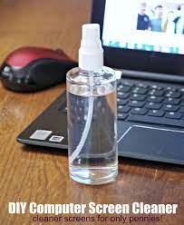 Diy Screen Cleaner And Essentials To Pack In Your Computer Bag Green Cleaning Computer Screen Cleaner Diy Cleaners