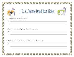 Quickly create astounding exit tickets to impress recipients. Exit Ticket