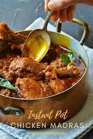Chicken Madras Rezept Instant Pot Chicken Madras Video Feinschmecker Terminal Chicken Indian Chicken Recipes Curry Recipes Indian Curry Chicken Recipes