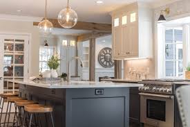 Modern Traditional Kitchen Remodel With Quartz Countertops And Hand Made Tile Traditional Kitchen Remodel Modern Kitchen Cabinet Design Modern Kitchen Remodel
