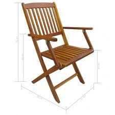 Your body will be enveloped in comfort from. Folding Outdoor Chairs 4 Pcs Solid Acacia Wood