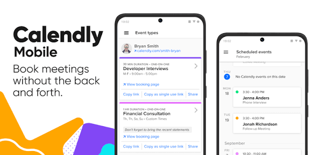 Calendly Mobile Banner