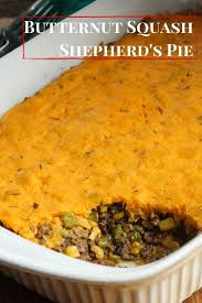 Butternut Squash And Thyme Shepherd S Pie Recipe Butternut Squash Recipes Squash Recipes Dinner Casserole Recipes