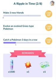 Mar 30, 2018 · a ripple in time: Pokemon Go What Are Special Research Tips Guide Gamewith