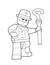 Lego Riddler Coloring Page Lego Coloring Pages Kids Coloring Coloring Pages