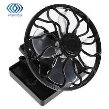 Solar Cell Fan Sun Power Energy Panel Clip On Cooling Hat High Quality Cooler For Camping Hiking Solar Powered Fan Solar Fan Fan