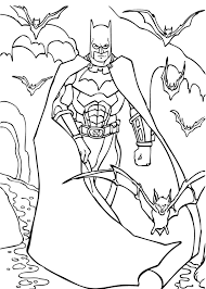 Our coloring pages are free and classified by theme, simply choose and print your drawing to color for hours! Batman Coloring Pages Z31